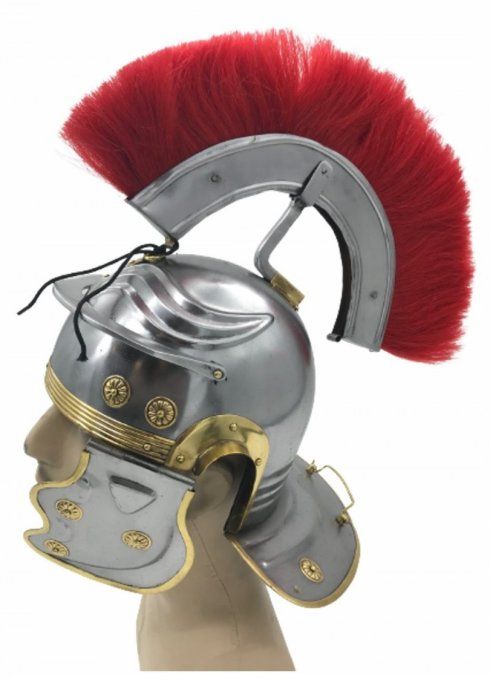 Réplique CASQUE ROMAIN Centurion Crête frontal