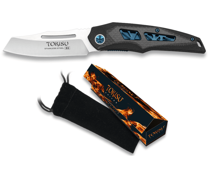 Couteau Pliant lame tanto de 8.50 cm « TOKISU »