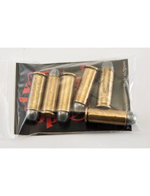 Réplique balles pistolet 45 USA 1880 / Lot de 6 Pcs