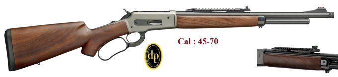 Carabine de chasse Pedersoli lever action BOARBUSTER Evolution Cal 45-70
