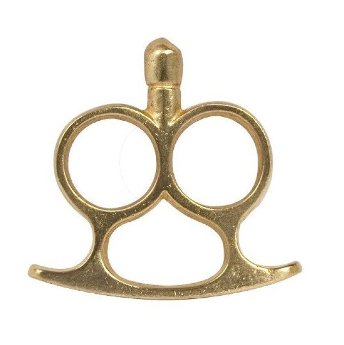 POING BAGUE 2 Doigts en laiton