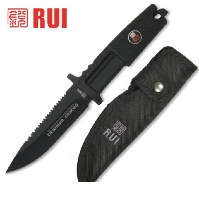 Poignard COMBAT avec dent de Scie