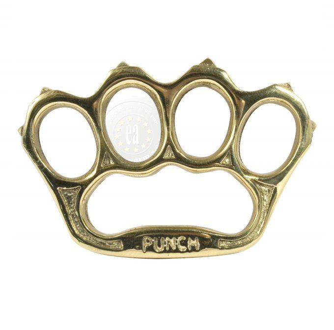 Poing Américain PUNCH en laiton