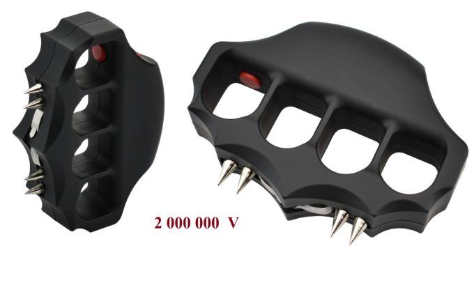 Poing Américain SHOCKER de 2 000 000 Volts