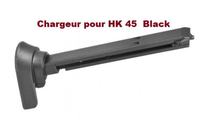 Chargeur pour HK 45 Black Co2 Billes Acier Cal 4.5