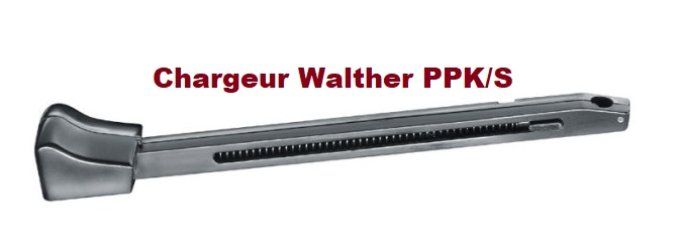Chargeur pour Walther PPK/S Co2 Billes Acier Cal 4.5
