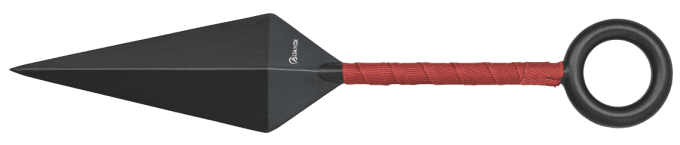 Couteau Kunai de lancer d’entrainement de 24.00 cm