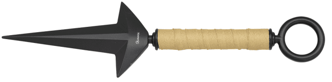 Couteau Kunai de lancer d’entrainement de 28.00 cm