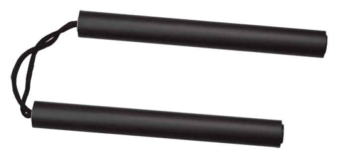 Nunchaku mousse d’entrainement noir de 28.00 cm