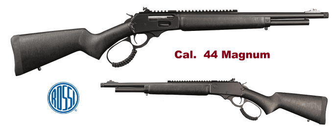 Carabine Rossi R95 Triple black à levier sous garde Cal : 44 Mag
