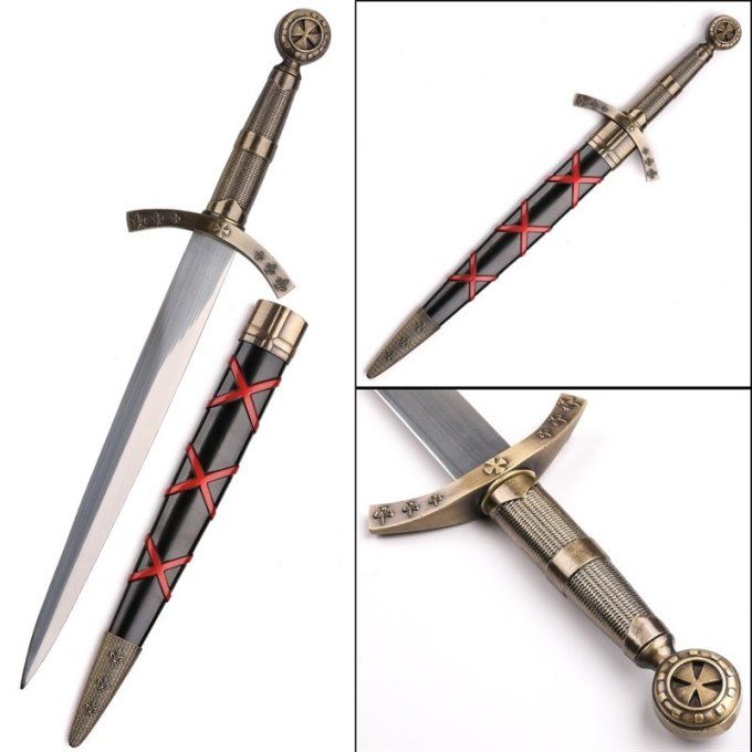 Dague d’ornement bronze de 40 cm