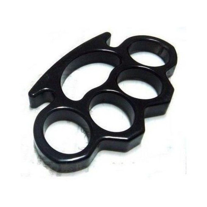 Poing Américain Acier Noir