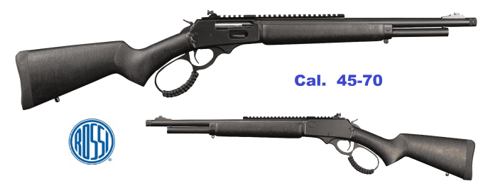 Carabine Rossi R95 Triple black à levier sous garde Cal : 45-70 Mag
