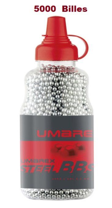 Biberon de 5000 BILLES Acier umarex de Cal. 4.5 mm