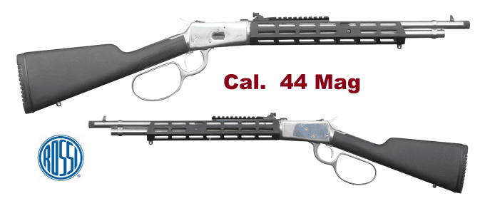 Carabine Rossi PUMA Tactical Inox à levier sous garde Cal : 44 Mag