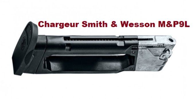Chargeur pour Smith & Wesson M&P9L - Co2 Billes Acier Cal 4.5