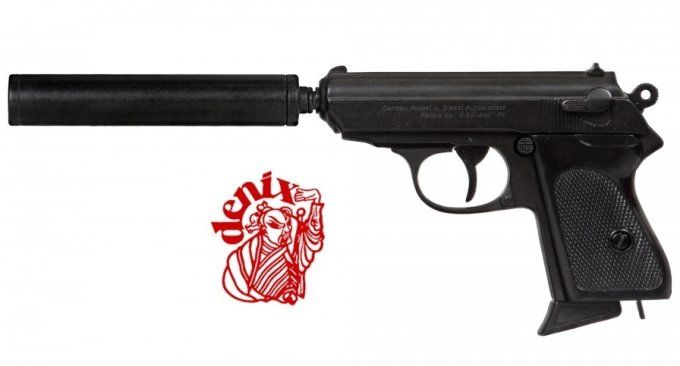 Réplique pistolet allemand 1931 avec silencieux