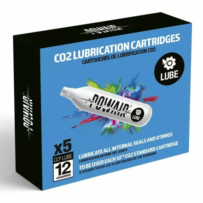 Capsule ASG Ultrair Co2 + Huile pour Maintenance de valve par 5