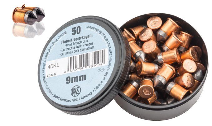 Cartouche Boite de 50 Balles 9 mm Flobert