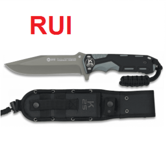 Poignard TACTICAL RUI Noir et Gris