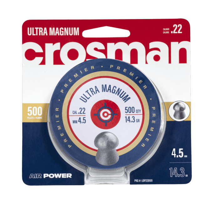 PLOMB Crosman Premier DOMED 4.5 mm X 500
