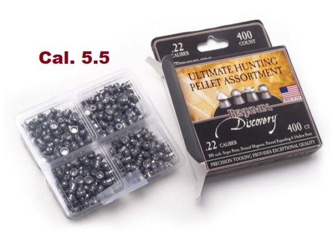 PLOMB Assortiment Cal. 5.5 mm X 400