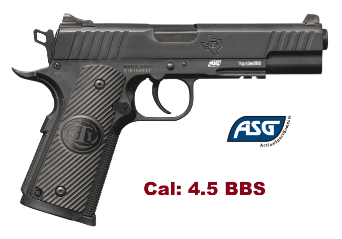 Pistolet GNB STI DUTY ONE 75 ASG - Co2 Billes Acier Cal 4.5