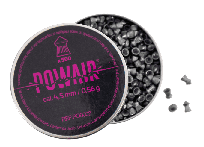 PLOMB pointus Powair – Cal. 4.5 mm Boite de 500