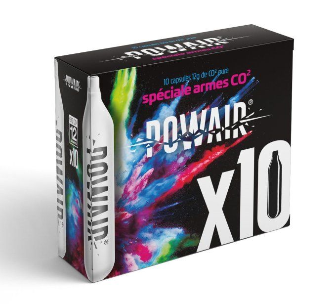 Capsule Co2 12 gr Powair X 10