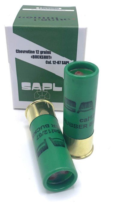 Chevrotine de defense SAPL Cal. 12/67
