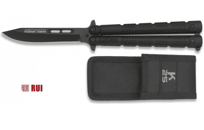 Papillon Tactique Noir RUI/K25