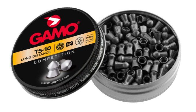 Plombs Gamo TS 10« Tête POINTUE » Cal 4.5 mm Boite de 200