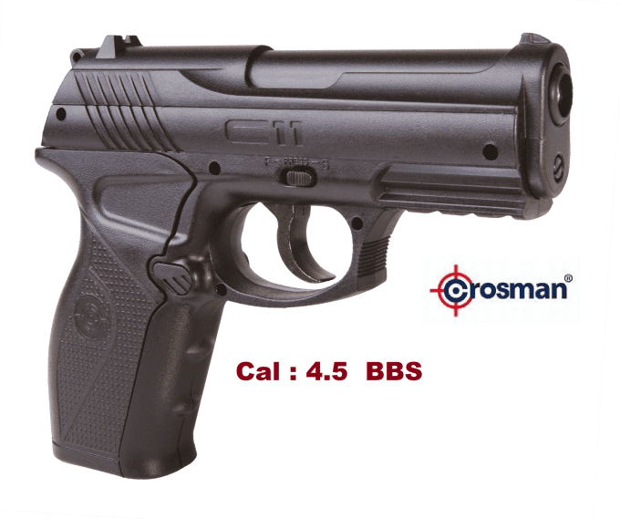 Pistolet C11 Crosman - Co2 Cal 4.5 Billes acier