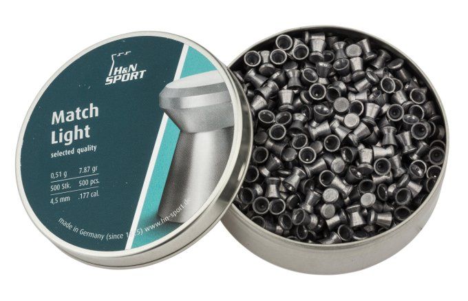 Plombs H&N Match light - Cal 4.5 mm X 500