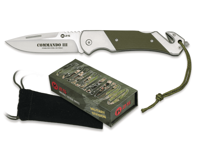 Couteau pliant Commando III RUI / K25 lame de 9