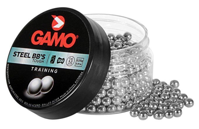 Boite de 500 Billes acier BB’S – Cal .4.5