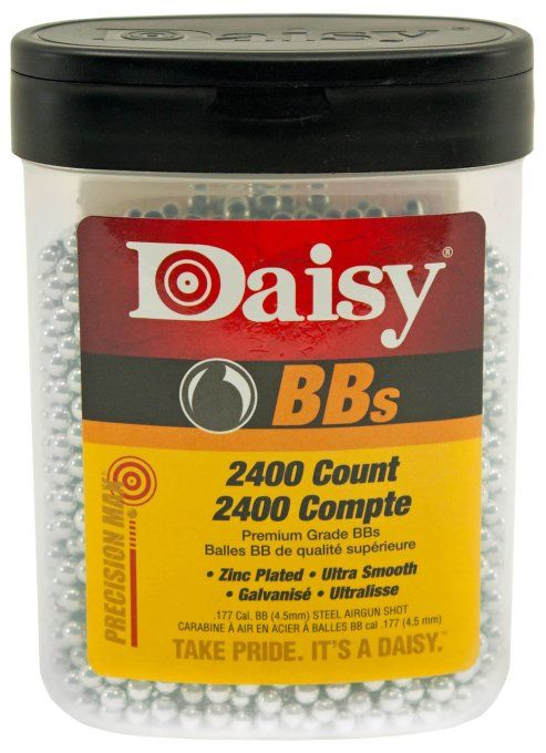 Boite de 2400 Billes acier BB’S Daisy – Cal .4.5