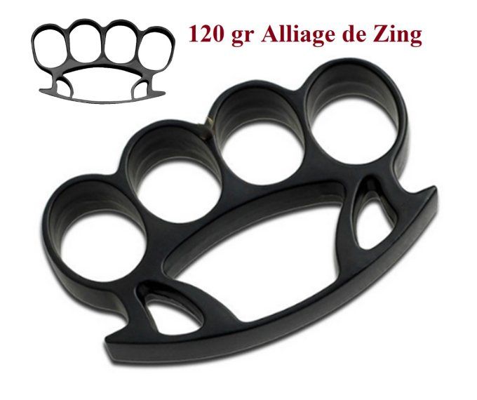 Poing Américain robuste alliage de zing