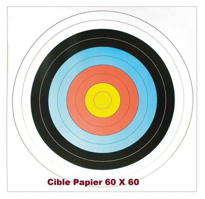 Cible arc papier « blason fita » par 10