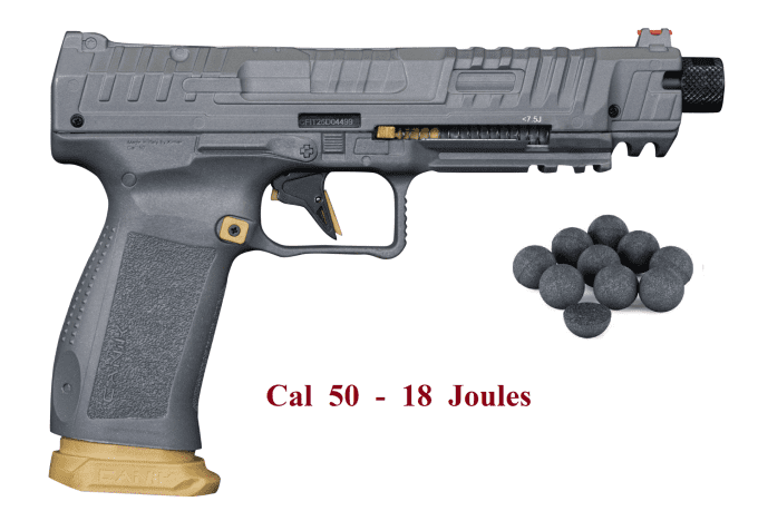 Pistolet CANIK SFX Competition Cal 50 - 18 Joules