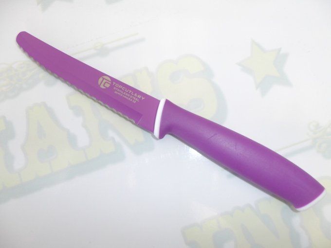 Couteau de Cuisine Professionnel ROND - Couleur : Violet