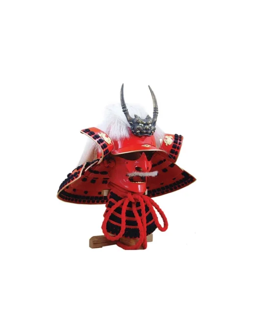 Casque de Samourai japonais Takeda Shingen Rouge ( Hanwei )