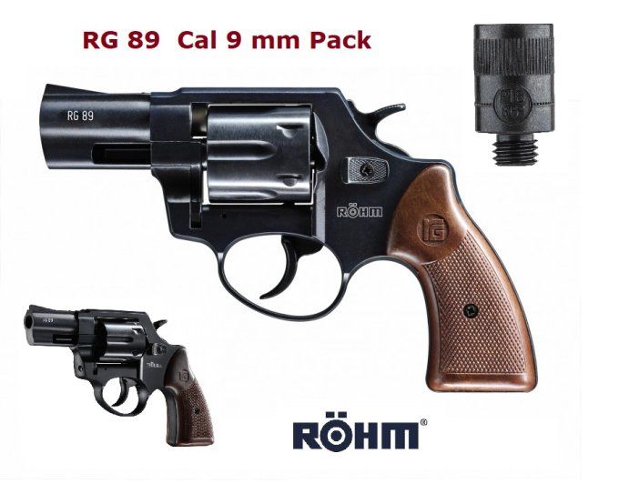 Revolver RG89 Cal 9 mm ROHM