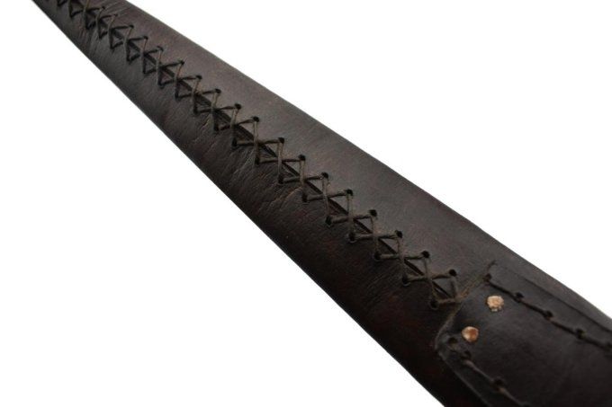 Scottish Dirk épée médiévale écossaise  forgée avec fourreau cuir