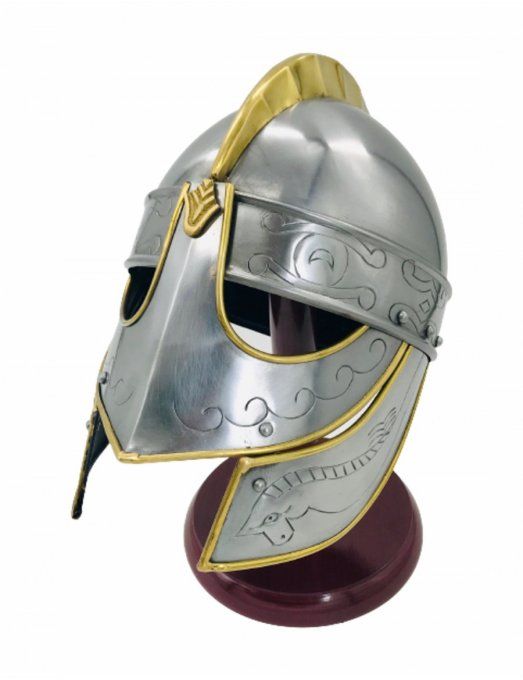 Casque Viking fantasy avec gravure