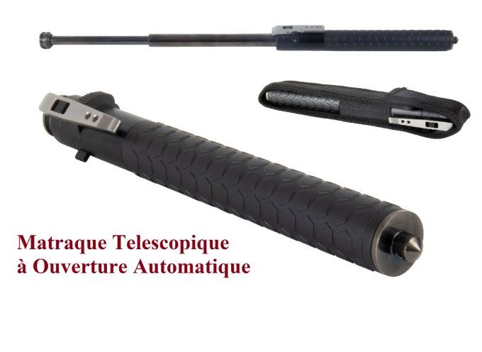 Matraque telescopique automatique Akis de 52.5 cm