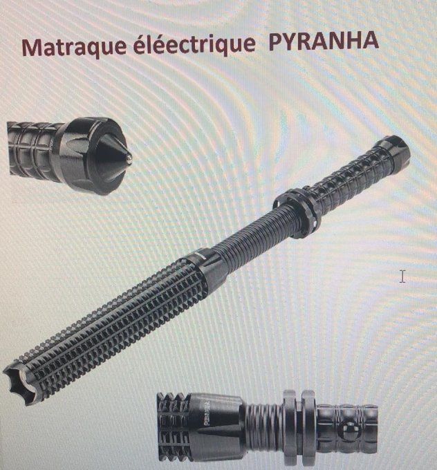 Matraque électrique SHOCK lampe