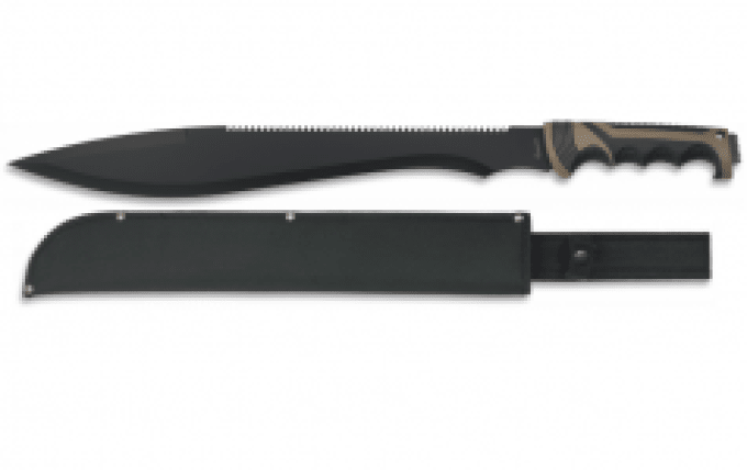 Machette de brousse bicolor