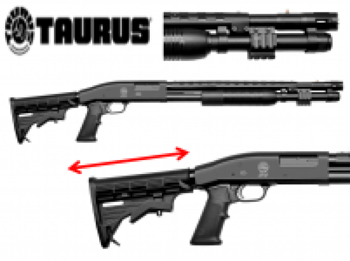 FUSIL à POMPE TAURUS ST 12 Cal 12/76