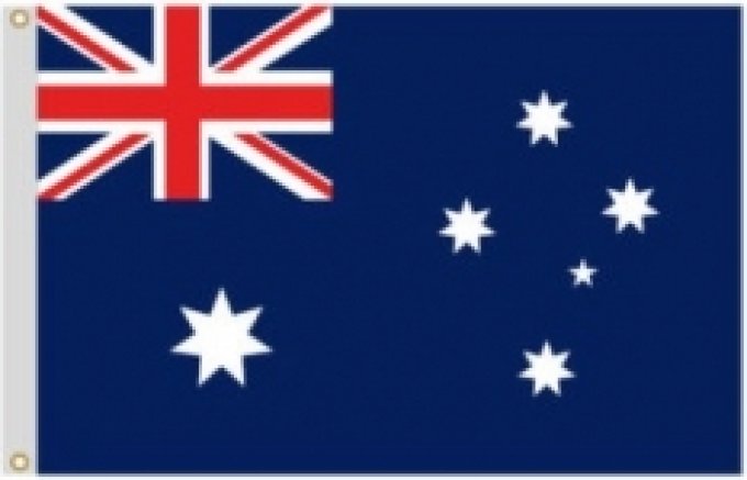 Drapeau nylon Australien de 150 x 90